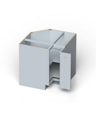 W33"x D24"x H34.5" Kitchen Corner Base Cabinet