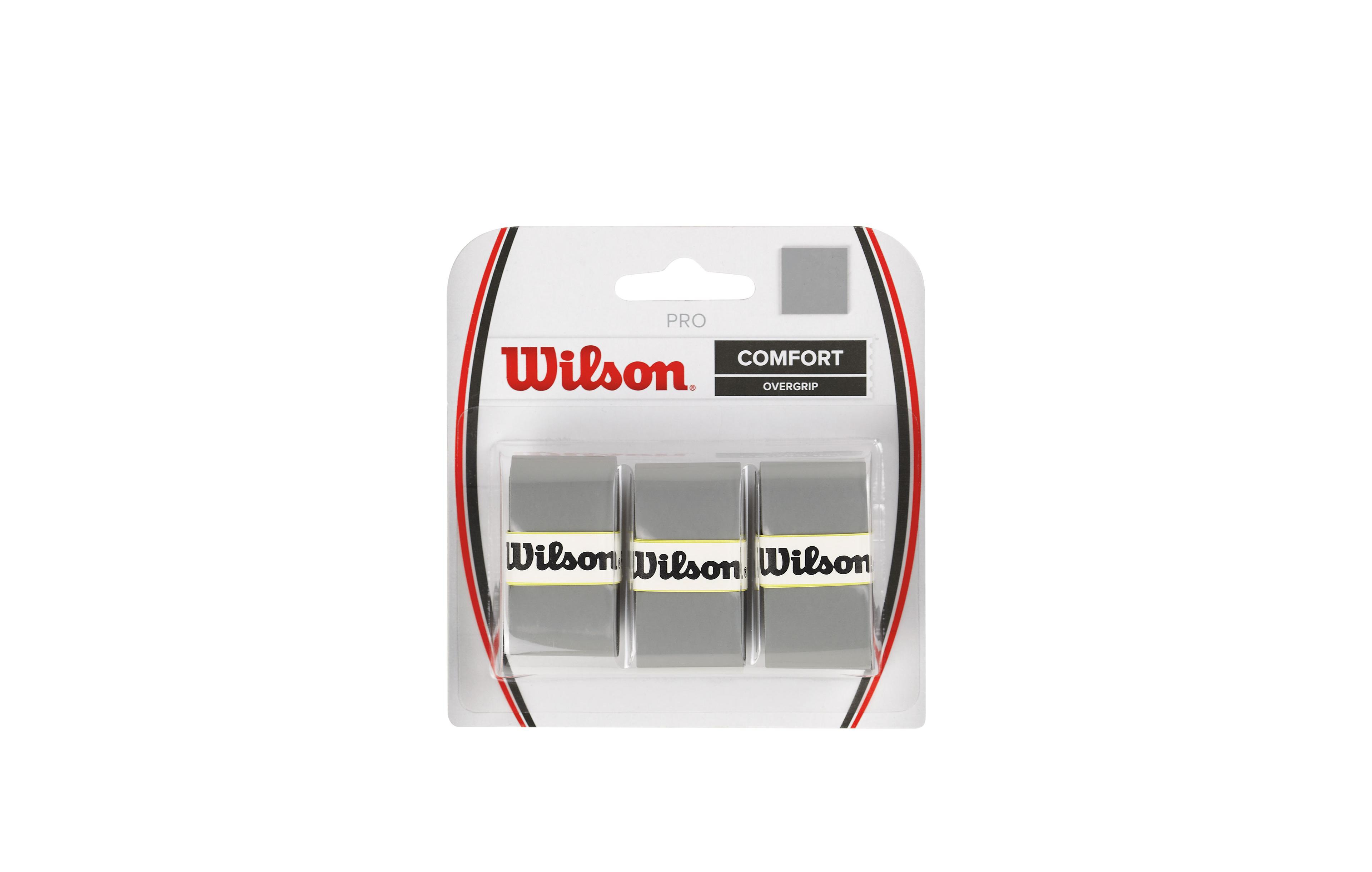 Wilson Pro Silver 3-Pack Overgrip - Silver