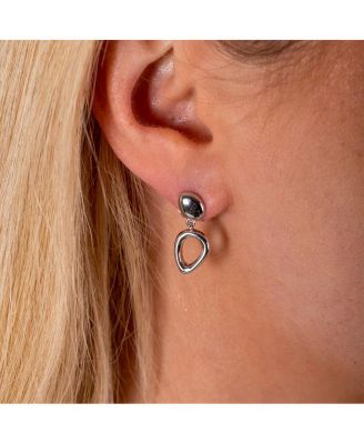 Volcan Stud Drop Earrings