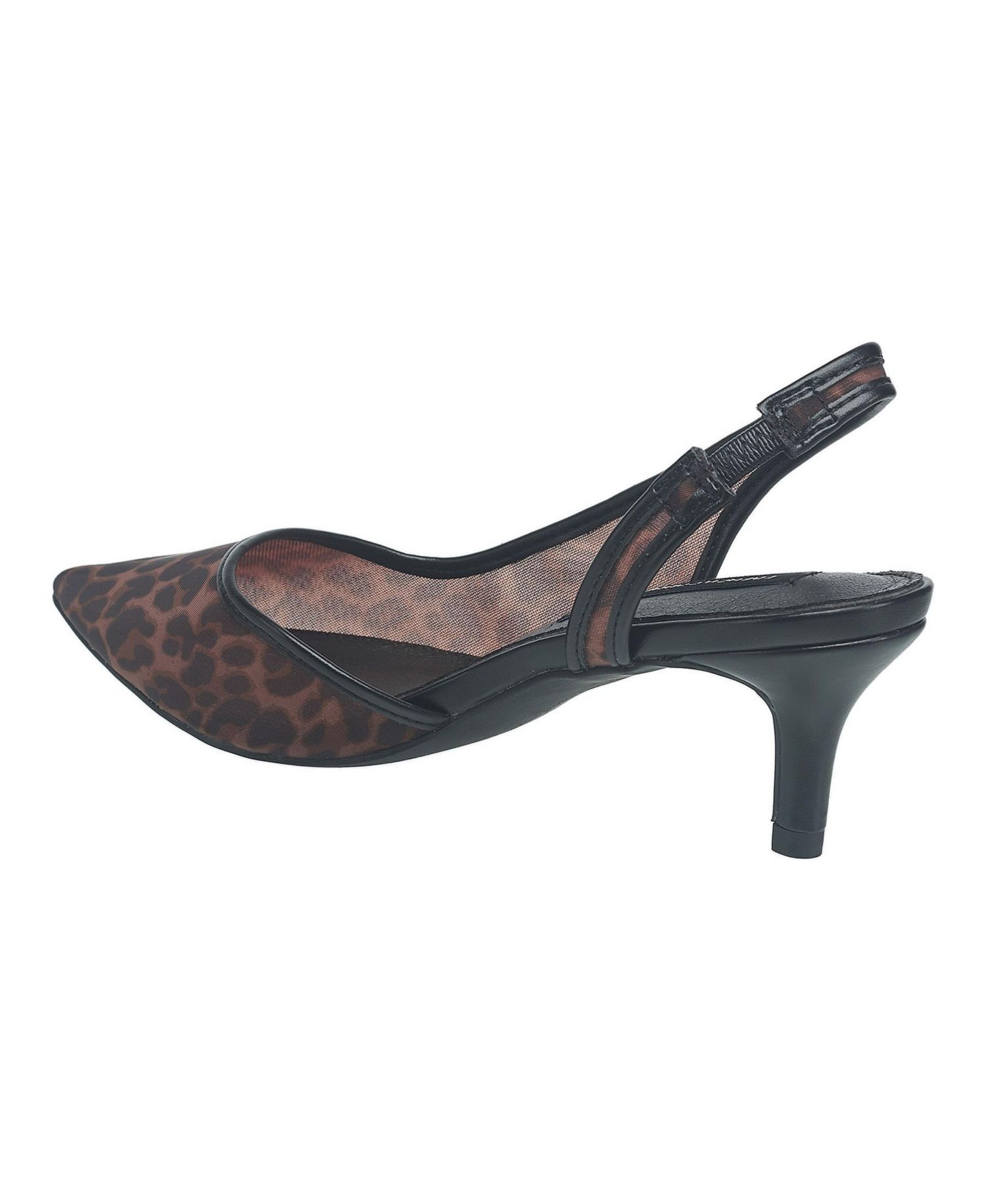 Ladies Quest Slingback Kitten Heel