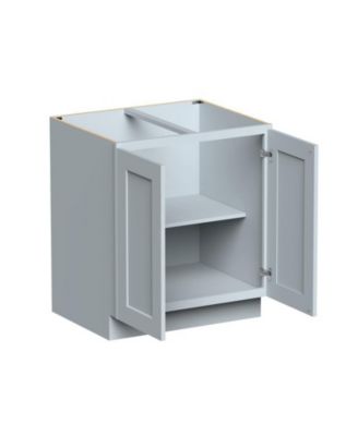 W30" x D24" x H34.5" with 2 Doors Kitchen Base Cabinet