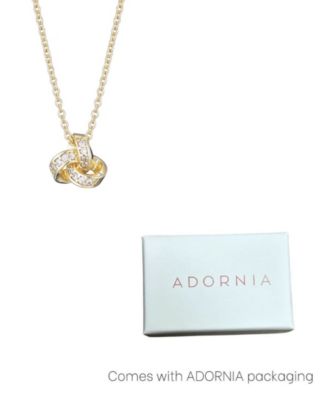 Cubic Zirconia Halo Heart Necklace