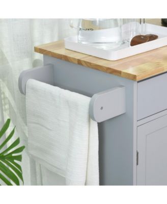 Durable Wooden Kitchen Storage Cabinet with Adjustable Shelves for Dining Room and Pantry