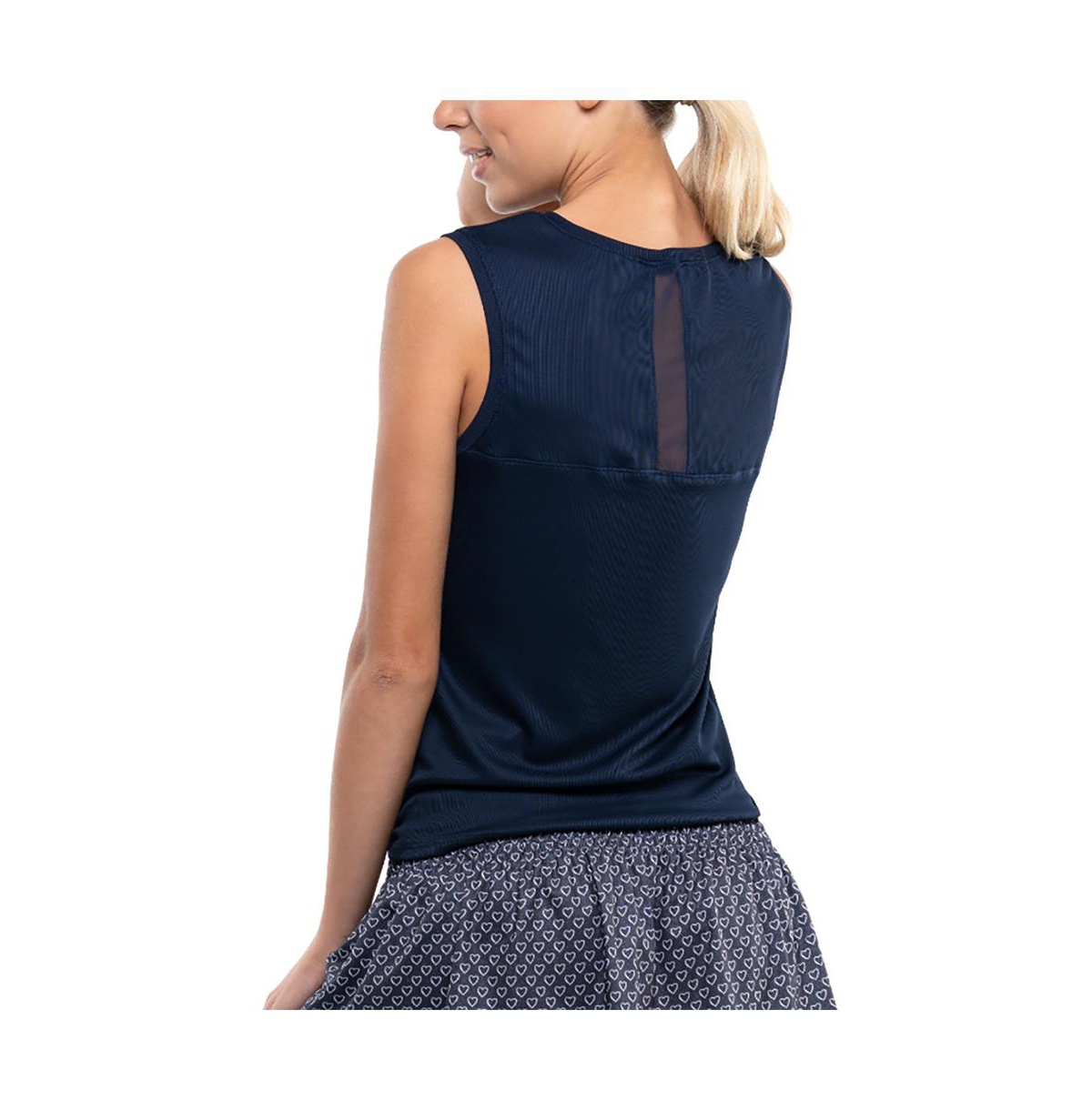 Lucky Love Women's Twist Front Tennis Tank Top