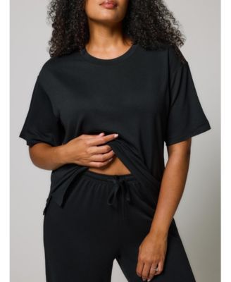 Women's Soft Touch Wide Leg Lounge Set