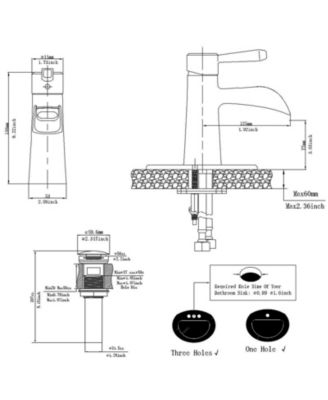 Waterfall Single Hole Single-Handle Low-Arc Bathroom Sink Faucet With Pop-up Drain Assembly