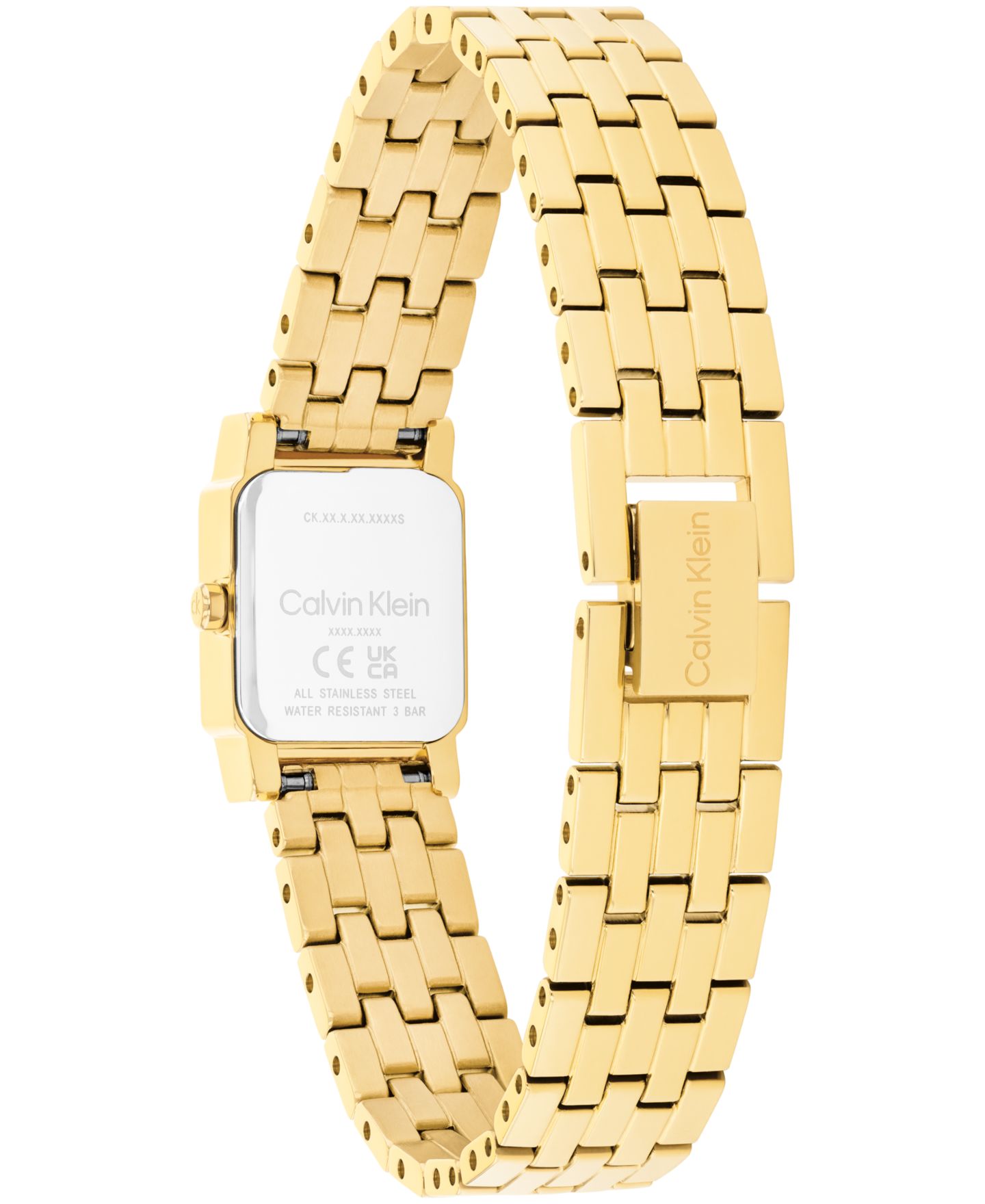 Женские часы Calvin Klein Poise Gold Tone Stainless Steel Bracelet Watch, 16mm — фото 3