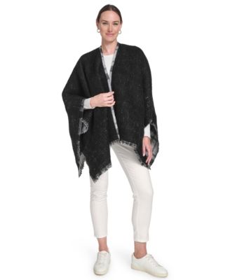 Double Face Plaid Shawl