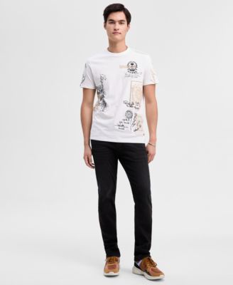 Men's 1981 Postage Embroidered & Print T-Shirt