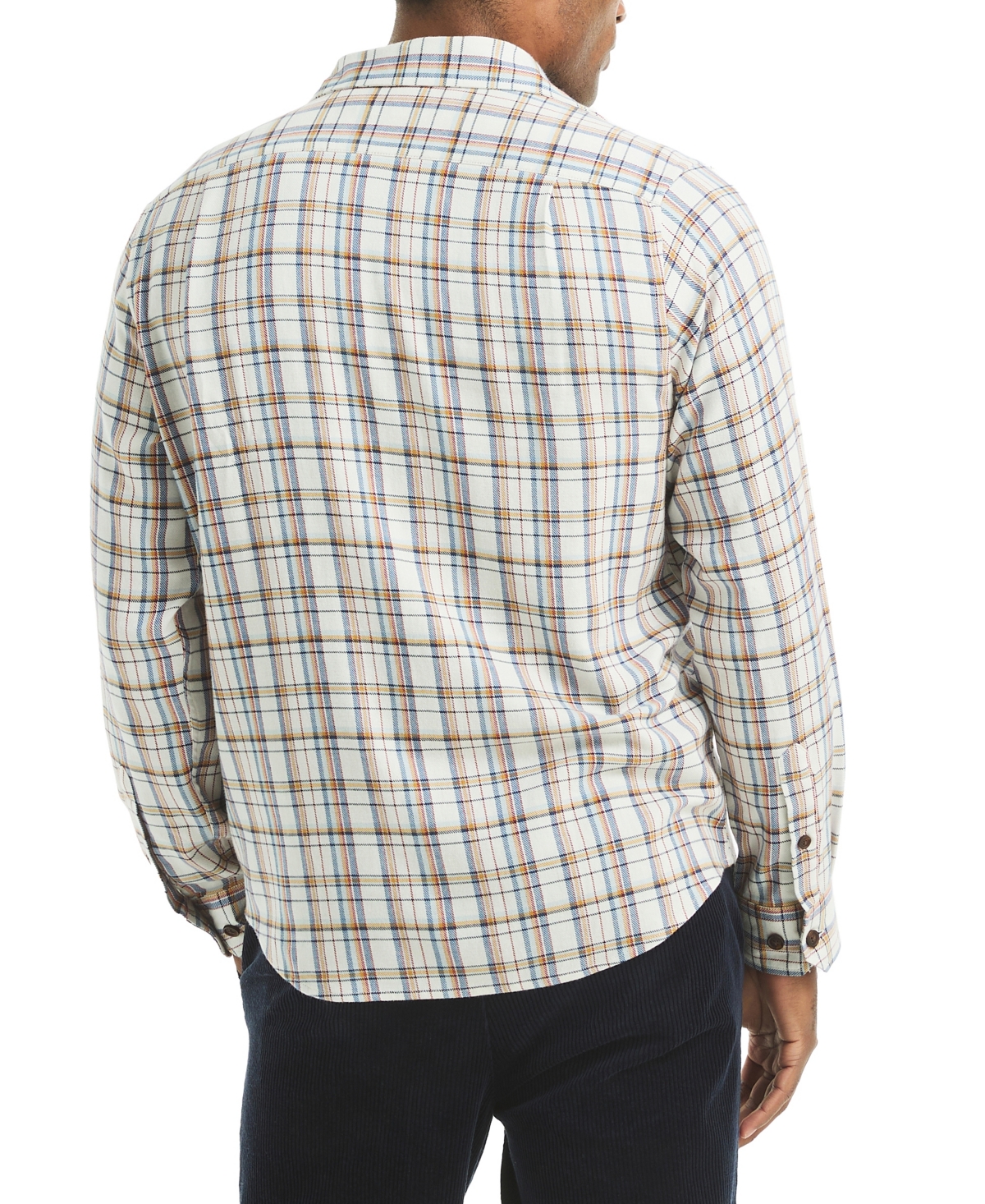 Nautica Mens Plaid Shirt In Multi