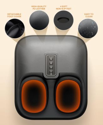 6D Shiatsu Deep Kneading Electric Foot Massage Machine with Heat and Air Compression