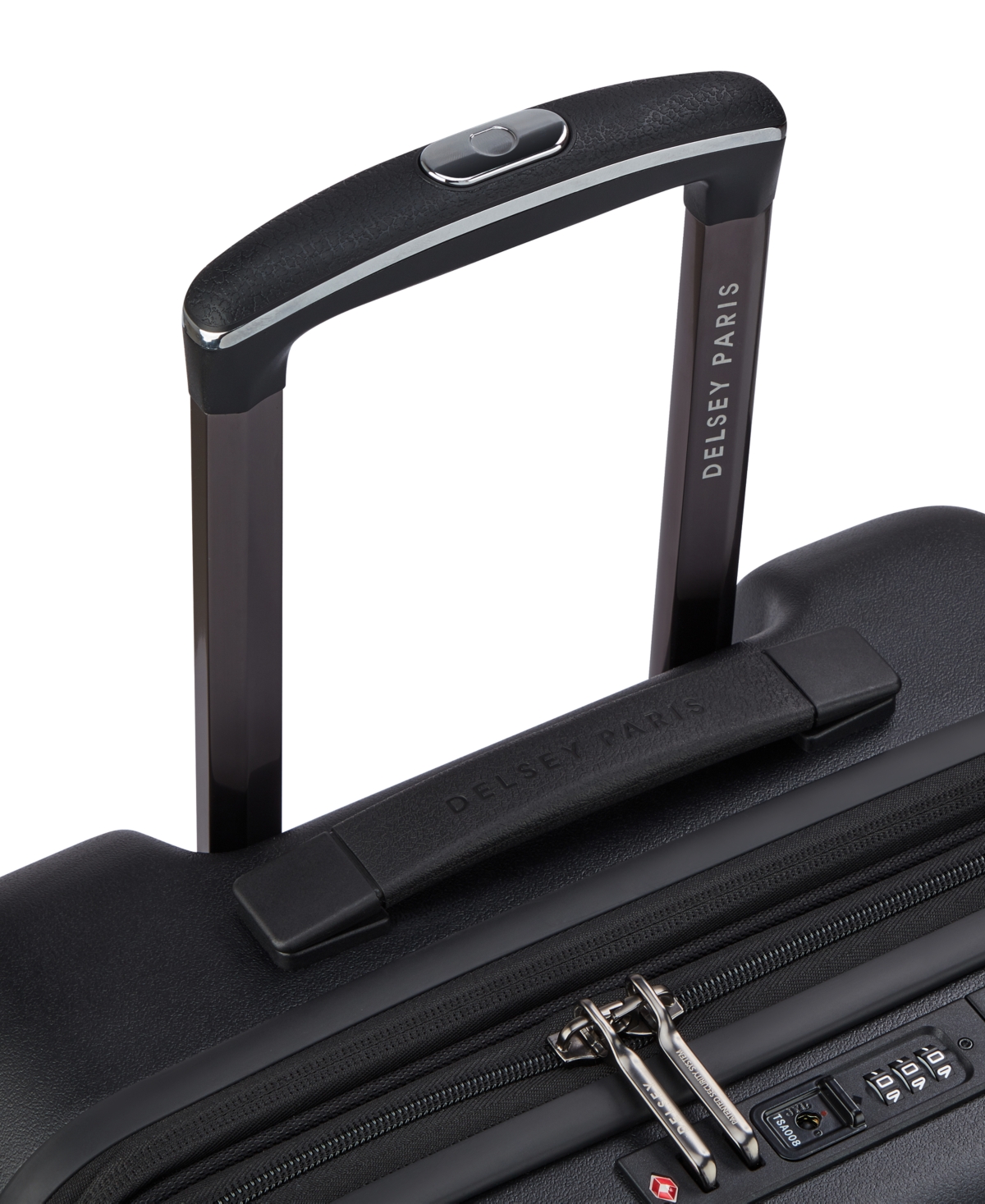 Delsey Paris Cadence 20'' Carry-on Expendal Spinner In Black