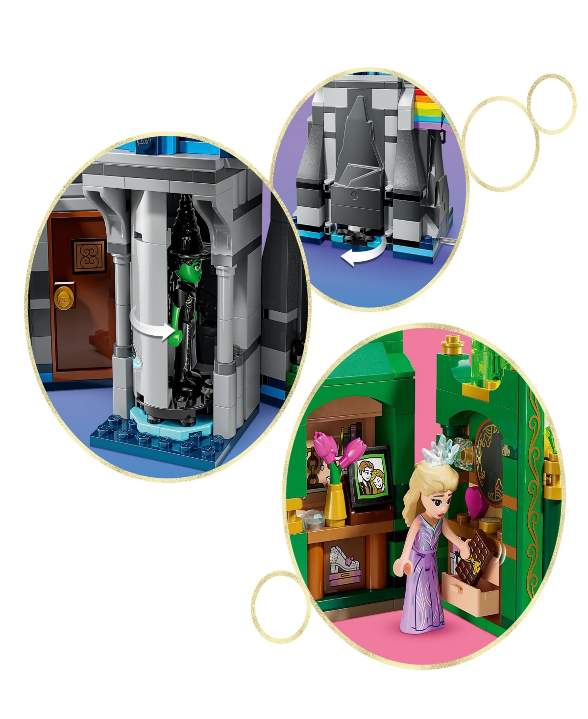 Lego Wicked 75689 Toy Building Set, 860 Pieces In Multi