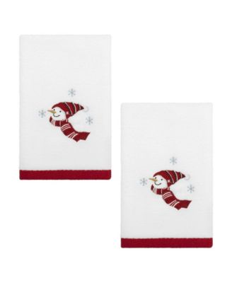 Holiday Cheer Resin Lotion Pump and 2-Pc. Cotton Fingertip Towel Set