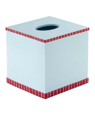 Holiday Cheer Resin Tissue Cover