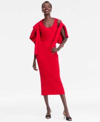 I.N.C. International Concepts - Women's Embellished Sweater Skirt