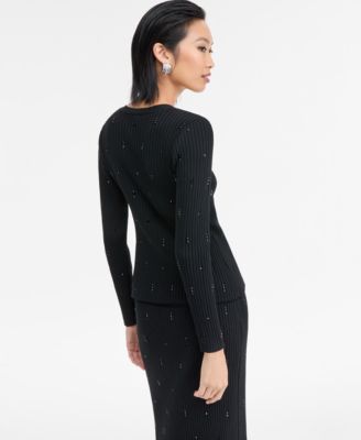 Women's Embellished Cardigan, Macy's Exclusive