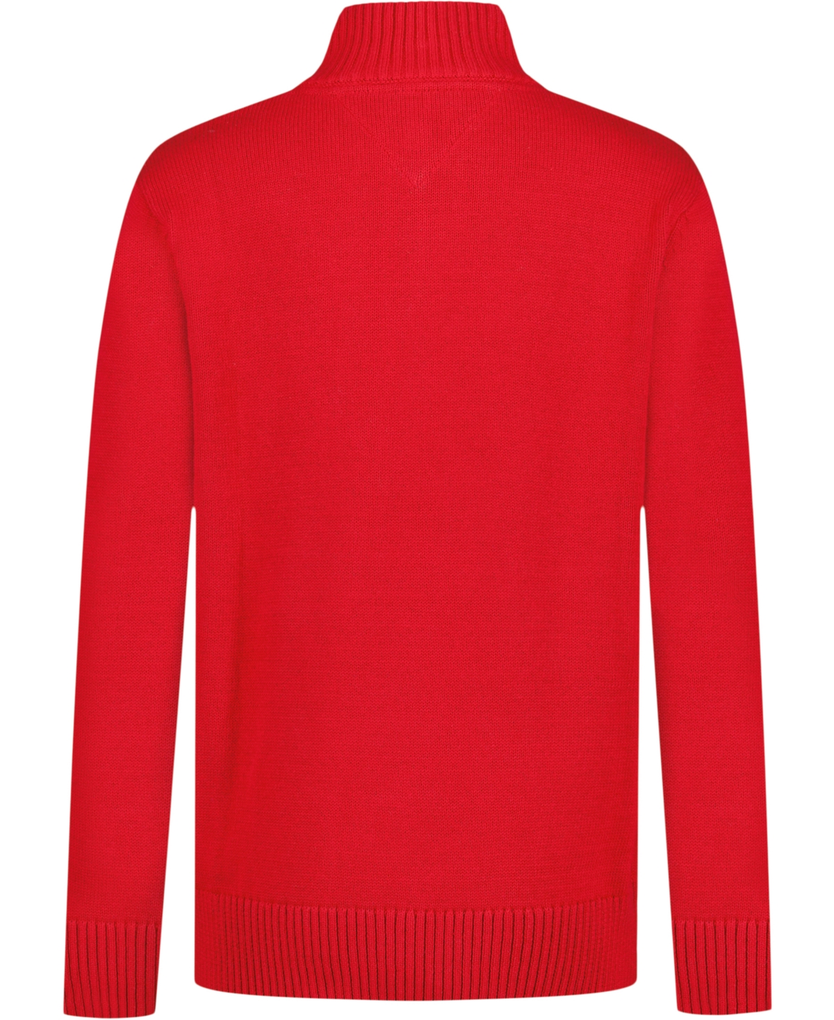 Tommy Hilfiger Boys 8-20 Quarter-zip Sweater In Red