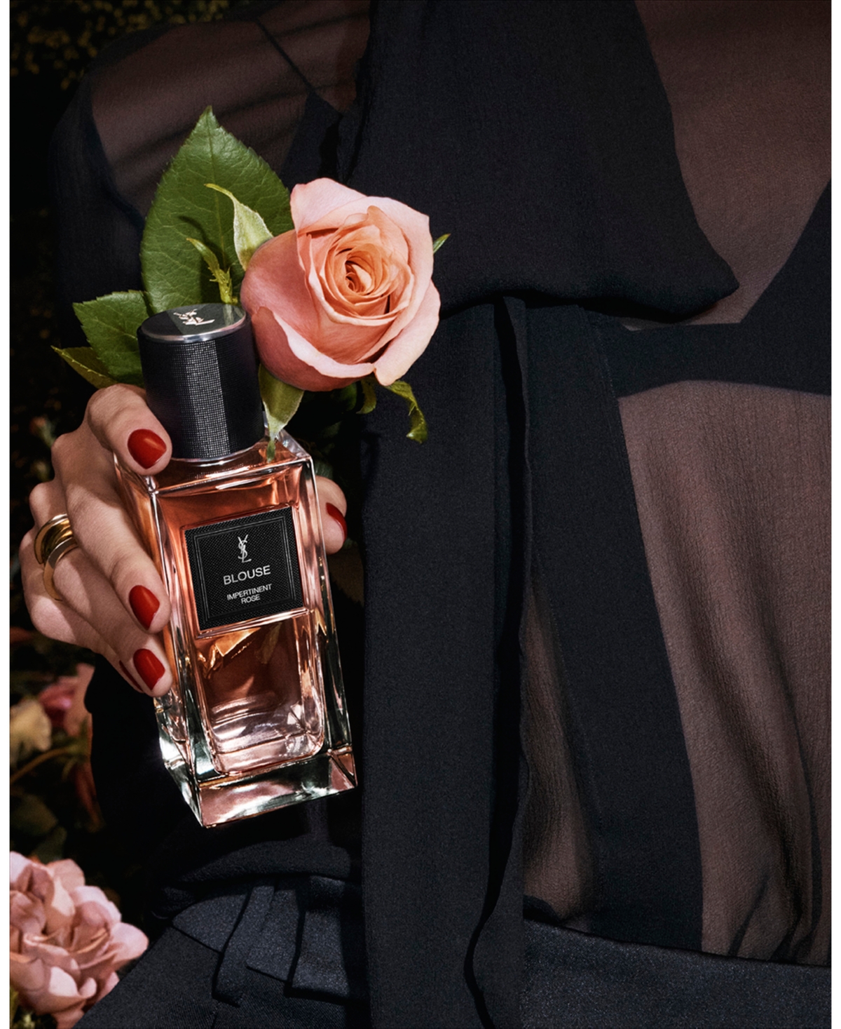 Saint Laurent Blouse Impertinent Rose Eau De Parfum, 4.2 Oz. In Transparent