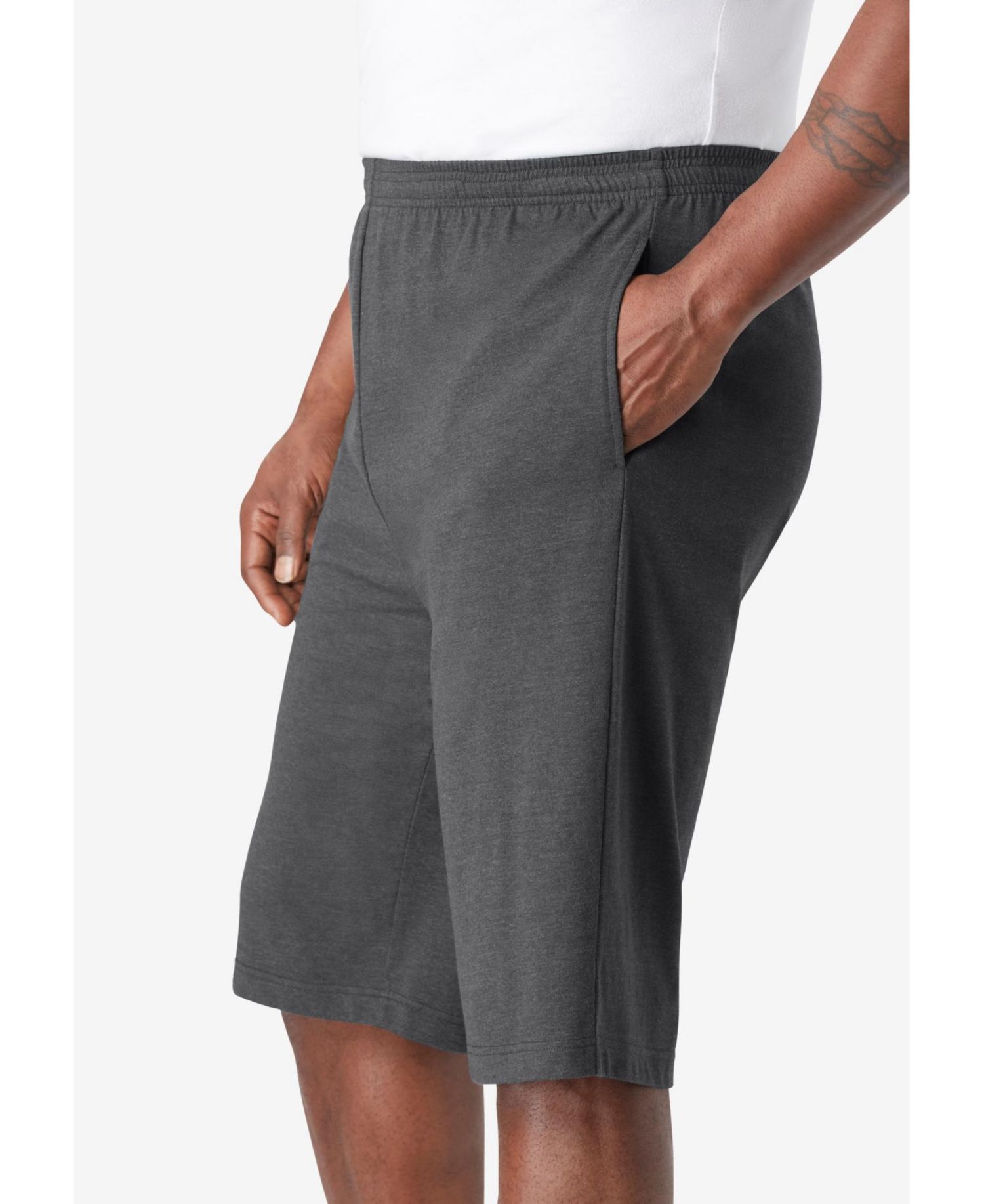 Tall Lightweight Longer Length Jersey Shorts