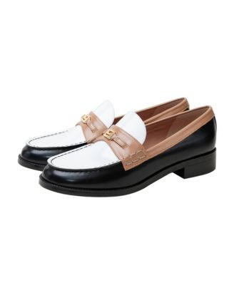 ENDY Women's Tailored Apron Toe Loafer