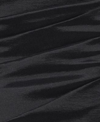 Women's Ruched Long Strapless Dress