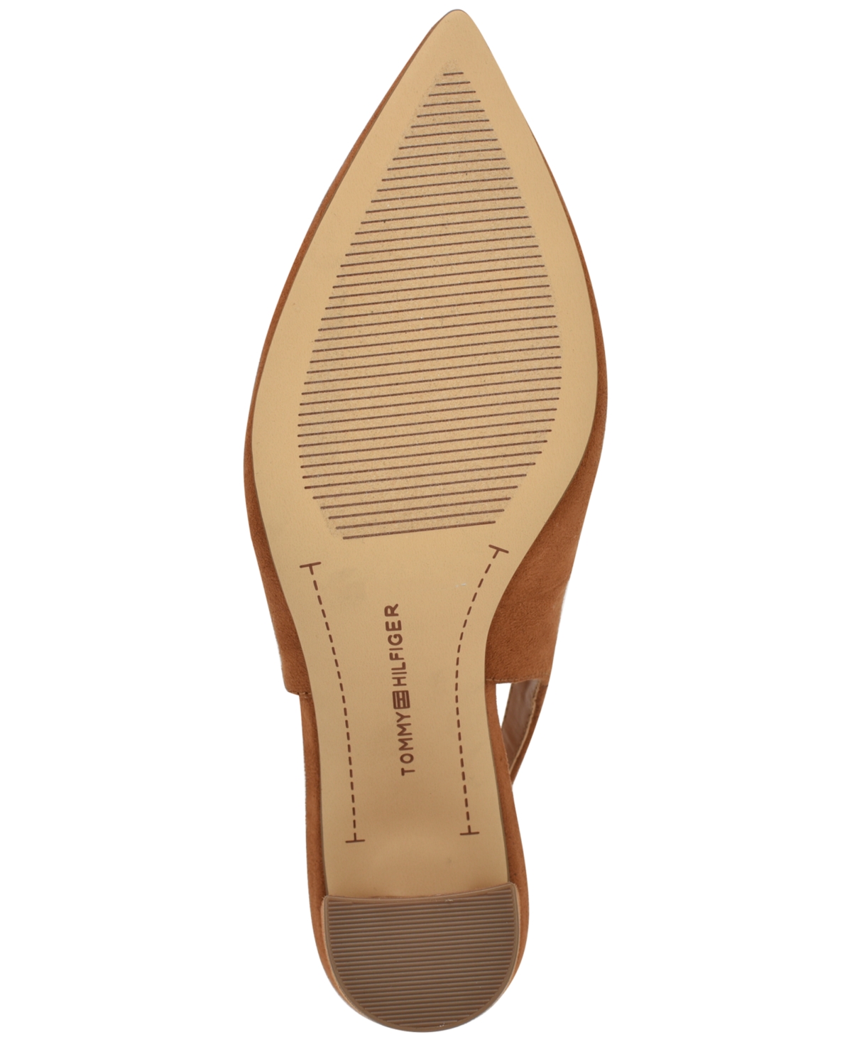 Tommy Hilfiger Women's Azalee High Block Heel Slingback Pumps In Brown
