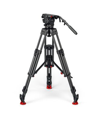 Cine 30 Fluid Head with EFP 2 CF 3-Section Carbon Fiber Tripod and Mid-Level Spreader