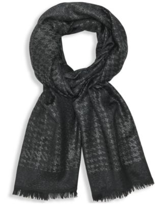Women's Tweed Pattern Lurex Wrap