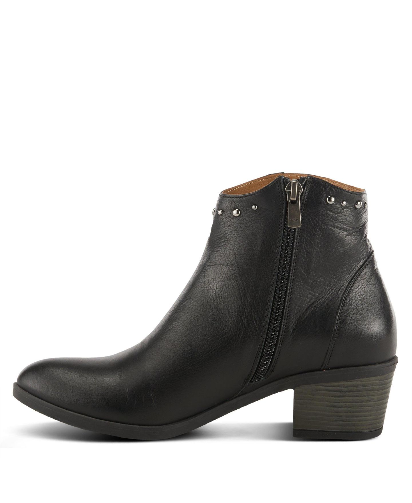 Женские ботинки Spring Step Wildwest Booties Leather with Upper, цвет: Чёрный — фото 3