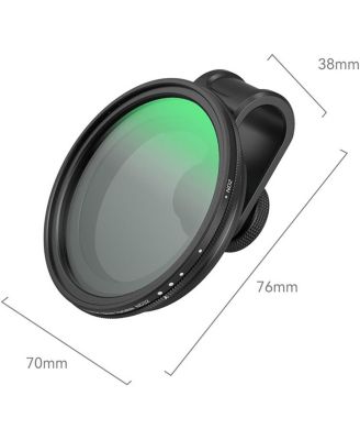 MagEase Magnetic ND2-ND32 1-5 Stop VND Filter Kit with 52mm Universal Filter Adapter