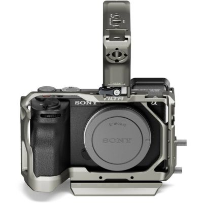 Full Camera Cage Lightweight Kit for Sony a6700, Titanium Gray
