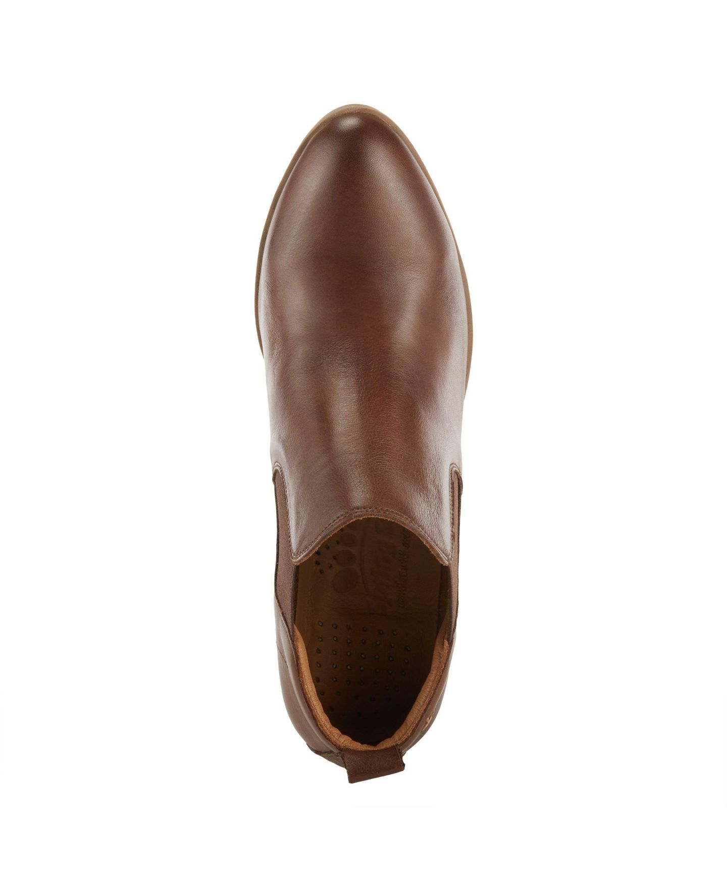 Женские ботинки Spring Step Phaedra Shootie Slip-On Leather with Upper, цвет: Коричневый — фото 3