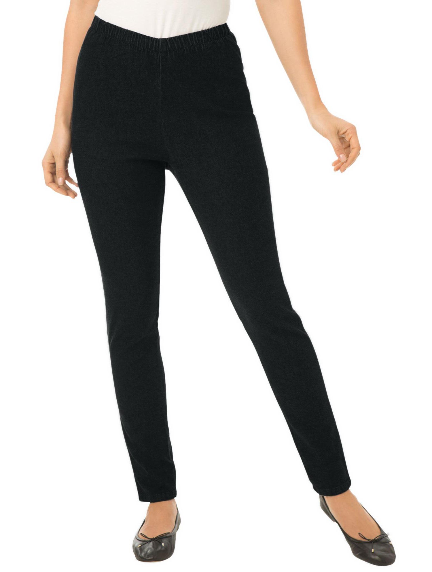 Women's Within Fineline Stretch Denim Skinny Pull-On Jeans