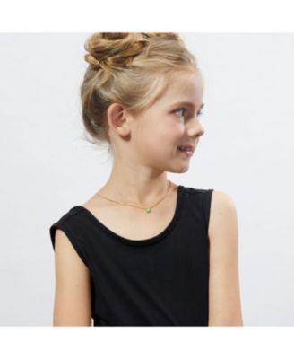 Petit Cupcake Necklace in Green