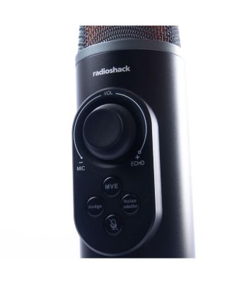 USB Tabletop Gaming Microphone With Lights Perfect For Streaming and Content Creation 2607102