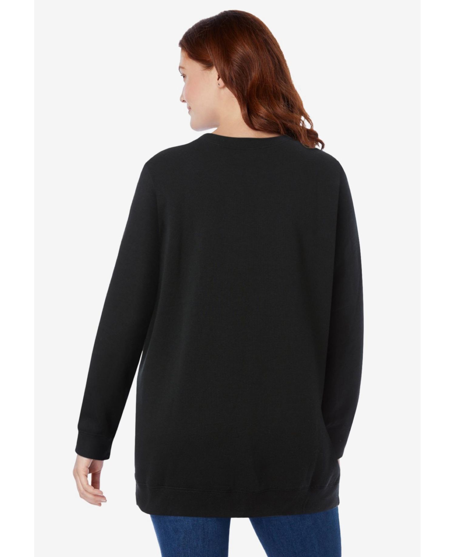 Women's Within Crewneck Fleece Sweatshirt