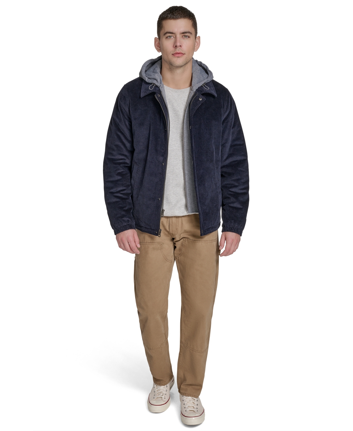 Levi's Men's Corduroy Coaches Jacket In Blue