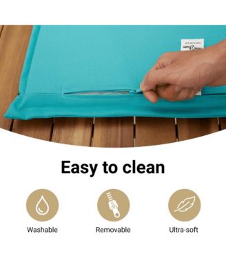 Garden Sofa Black, Blue