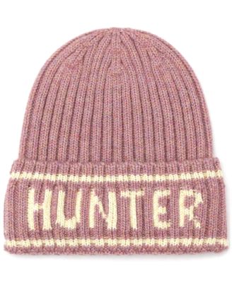 Metallic Rib Logo Cuff Beanie and Gloves Boxed Gift Set