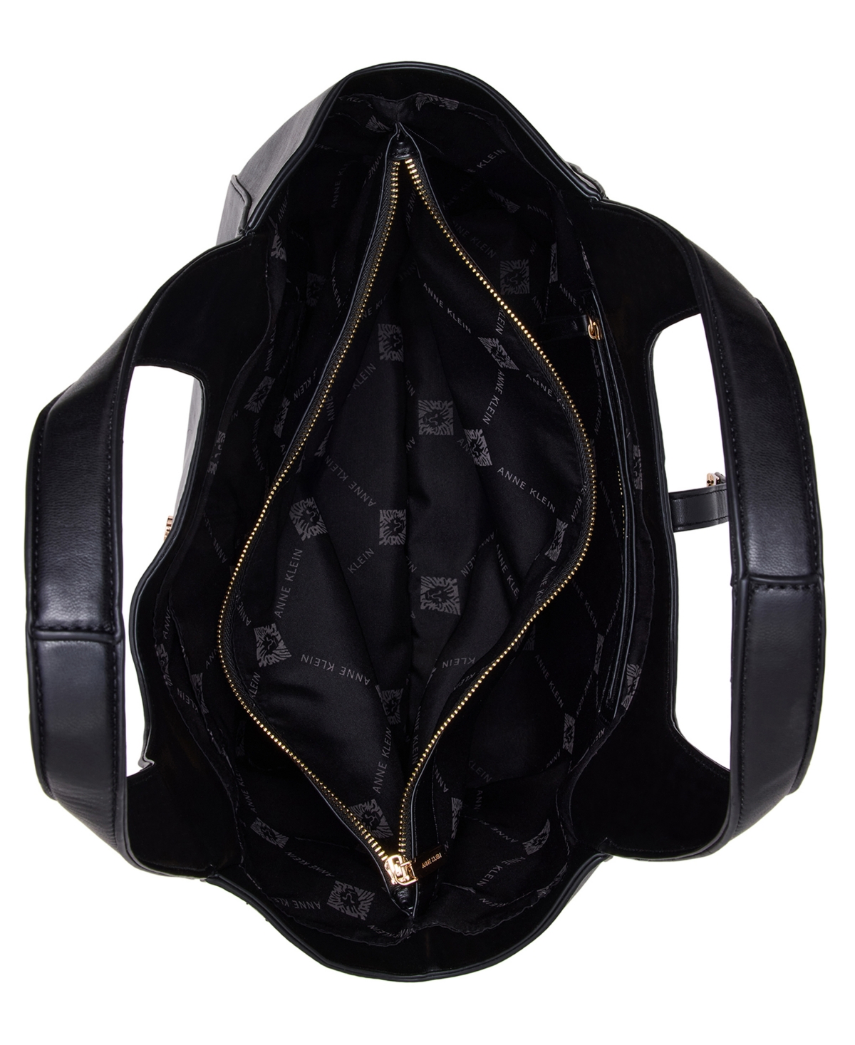 Anne Klein Large Tote Bag In Black