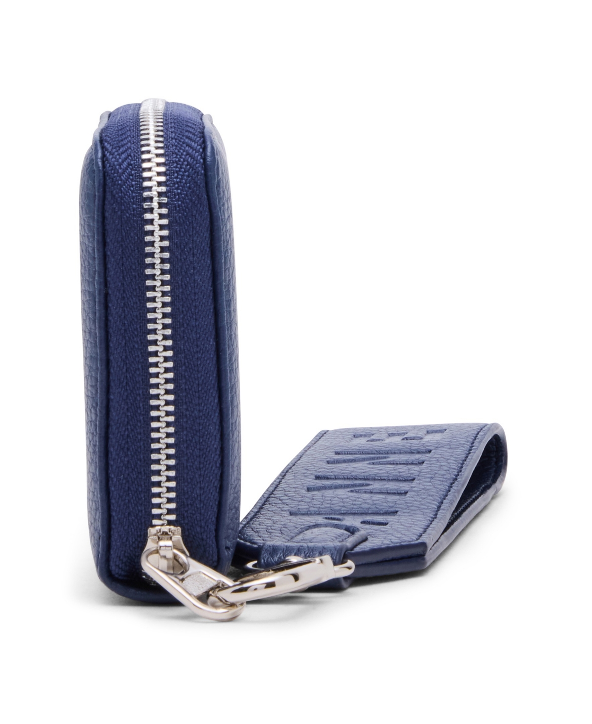 Anne Klein Zip Around Wallet In Blue