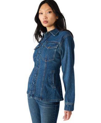 Women's Denim Long Sleeve Jacket