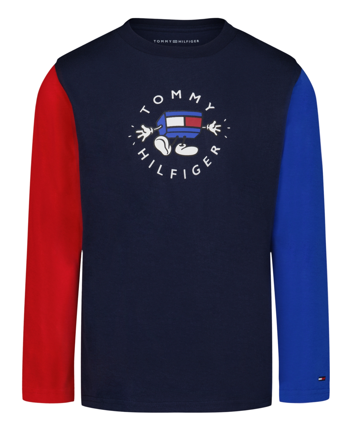 Tommy Hilfiger Toddler & Little Boys 2t-7 Crewneck T-shirt In Blue