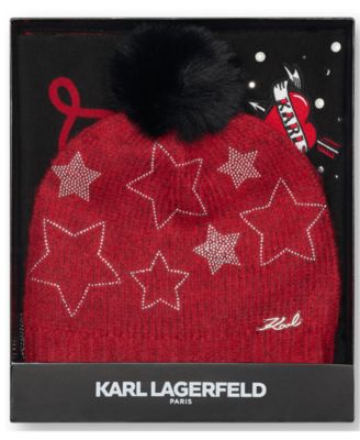 Women's 2-Piece L'Amour Muffler And Star Power Beanie Gift Set