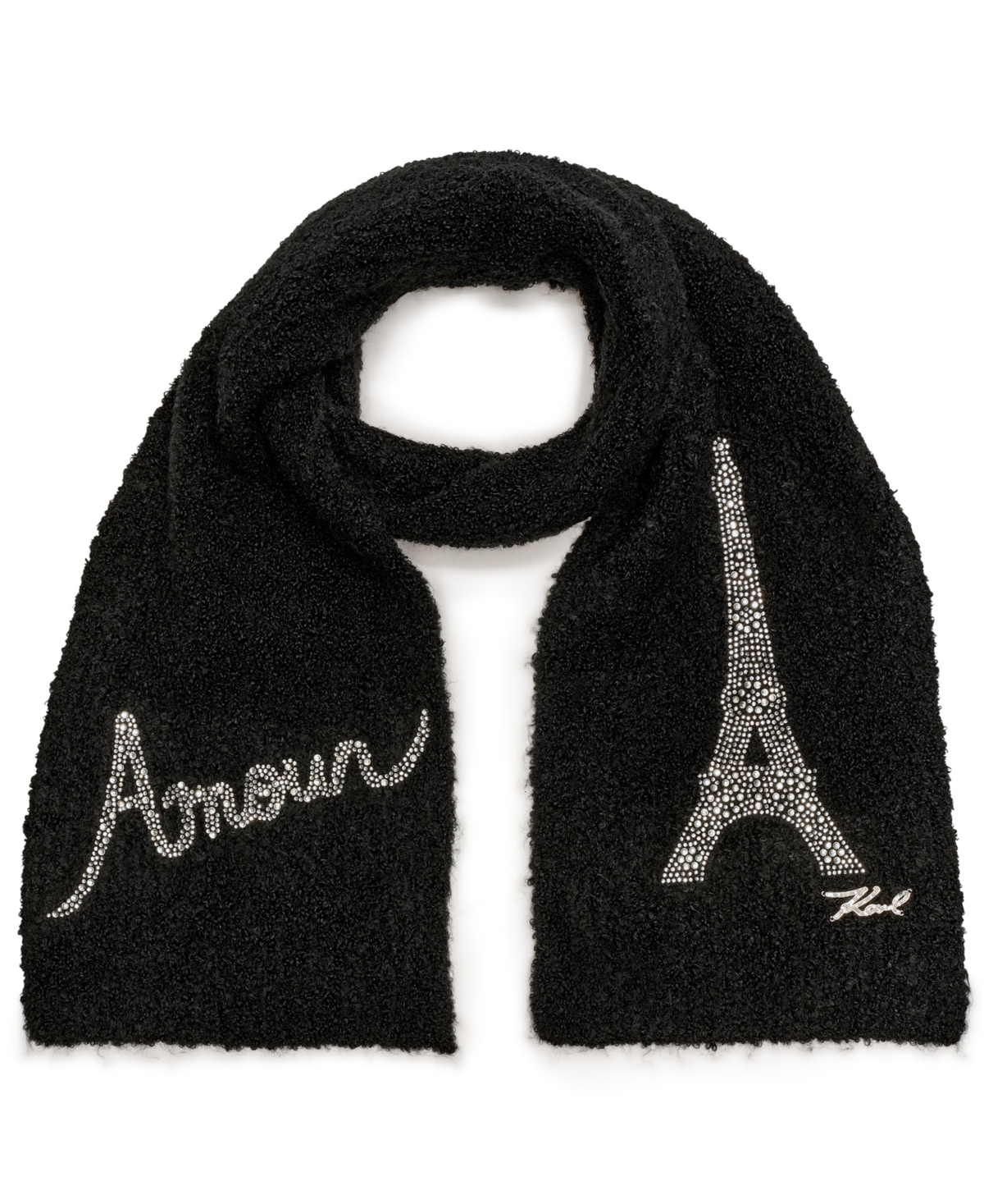 Karl Lagerfeld Paris Women's Embellished Scarf