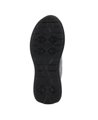 Angolan Leather and Suede Sport-Inspired Shoe with Removable Insole and Elevated Sole