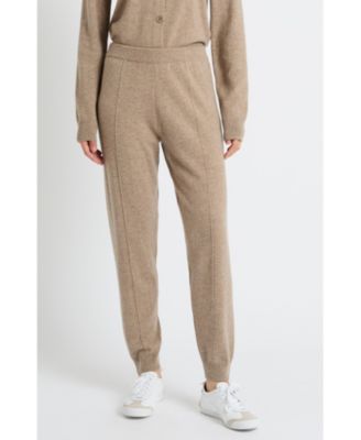 Women's Wool Cashmere Cuffed Joggers