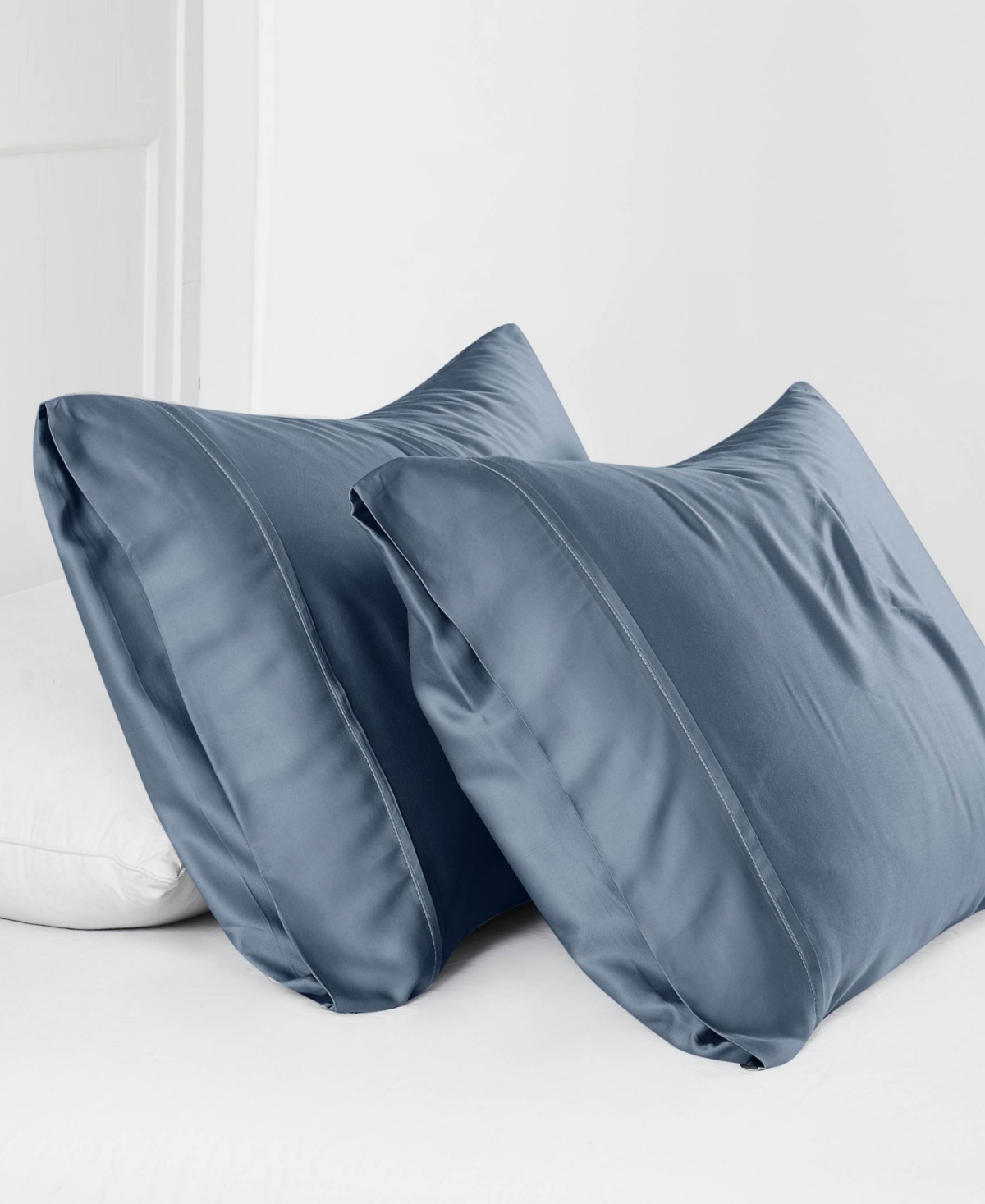 Southshore Fine Linens Solid Extra Deep Pocket 500- Thread Count 4-pc. Sheet Set, California King In Blue