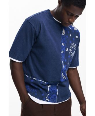 Men's T-shirt with sun patches